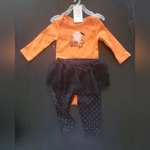 NWT Carter's sz 6mo Halloween Bootiful Set